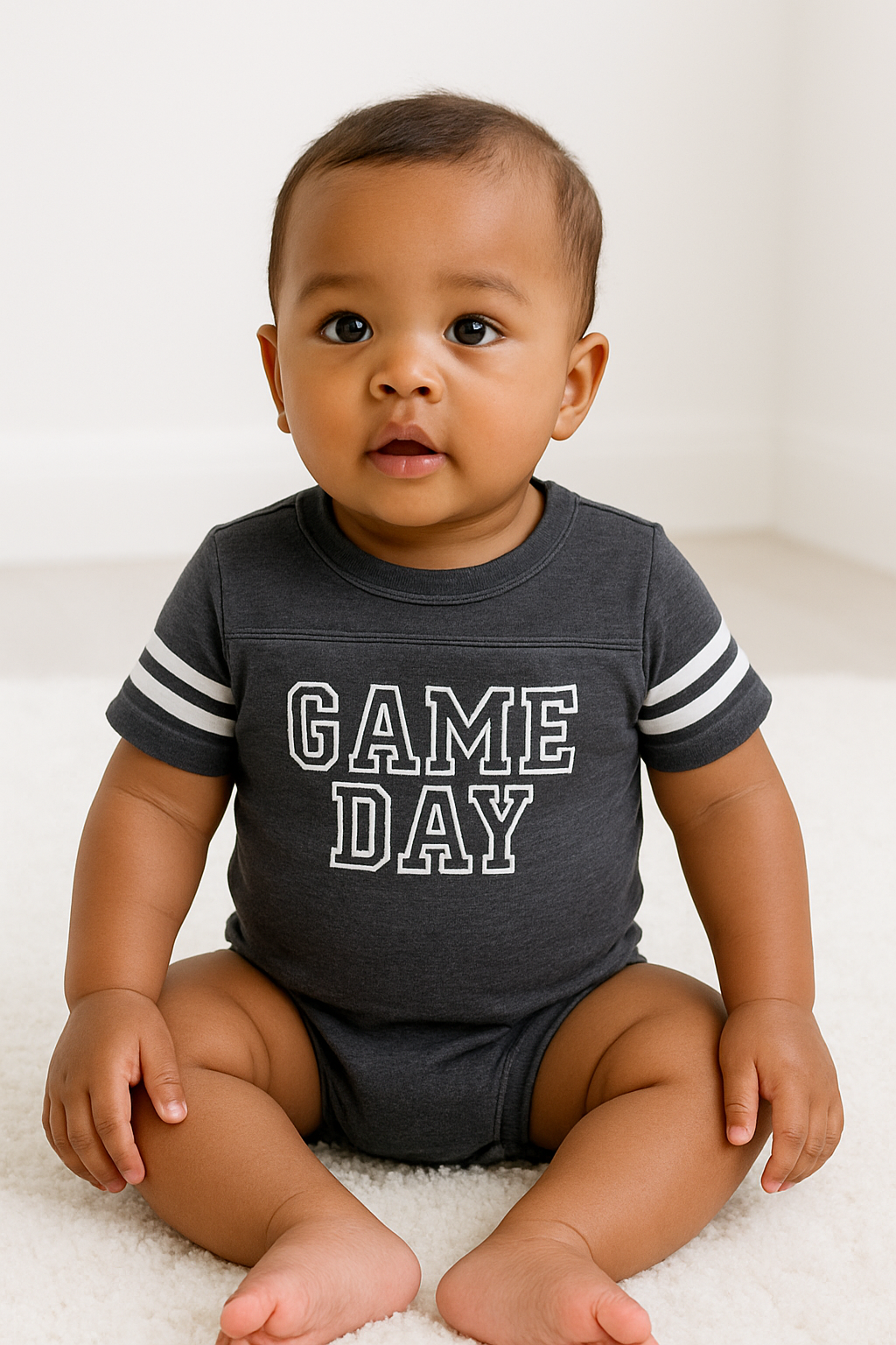 Baby Bodysuit | Football | Short Sleeves | Sizes 0-3m up to 18-24m | Game Day