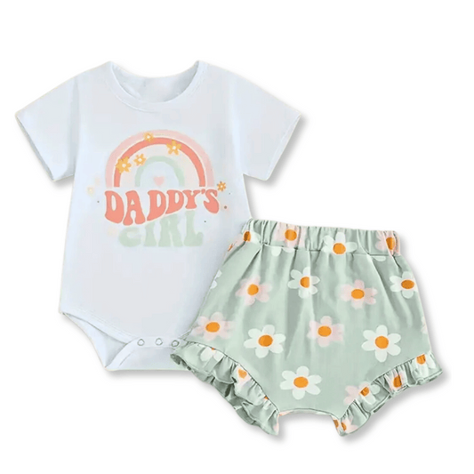 Baby & Toddler Two-Piece Set | Sizes 6-9m up to 24m | Daddy's Girl