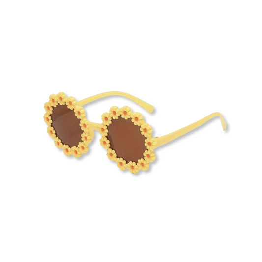 Baby & Toddler Sunglasses | Yellow Daisies | ssclip