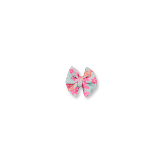 Baby & Toddler Bow | Clip in Hairbow | Handmade | Small Bow | Daddy's Girl | sclip