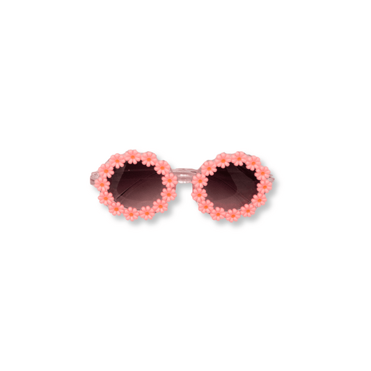 Baby & Toddler Sunglasses | Coral Daisies | ssclip
