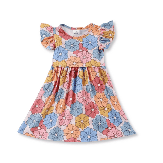 Baby & Toddler Dress | Sizes 12-24m | Summer Flowers