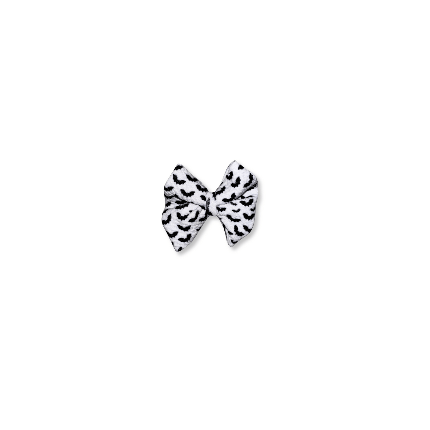 Halloween Bow | Handmade Clip in Hairbow | Small Bow | Bats