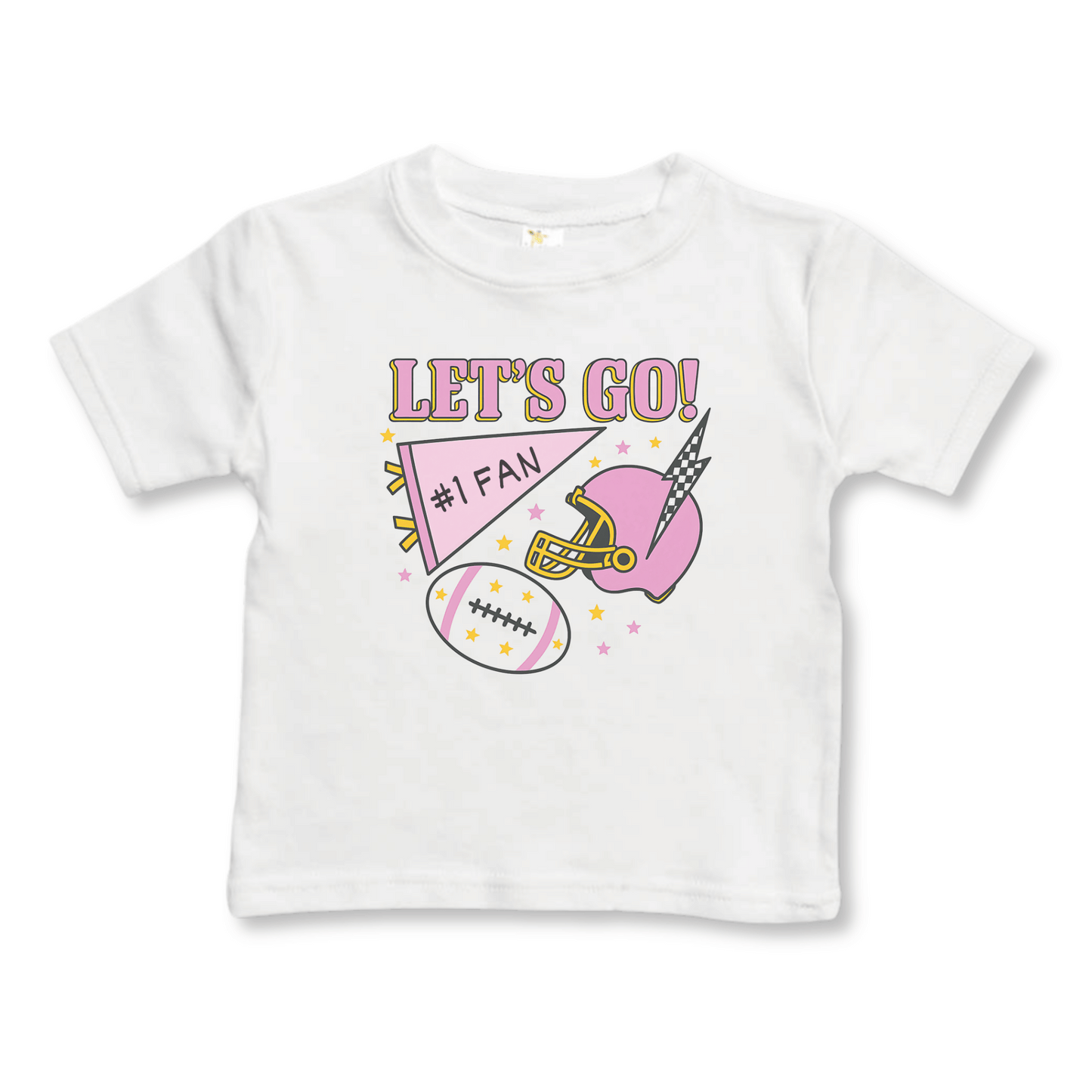 Toddler T-shirt | Sizes 2T to 5T | Let's Go!