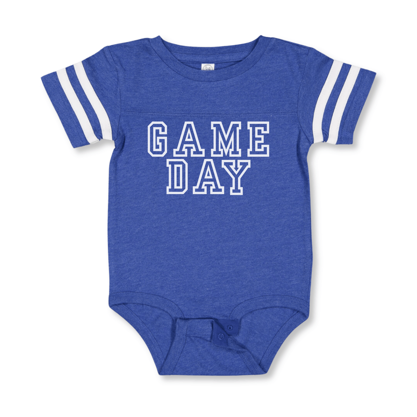 Baby Bodysuit | Football | Short Sleeves | Sizes 0-3m up to 18-24m | Game Day