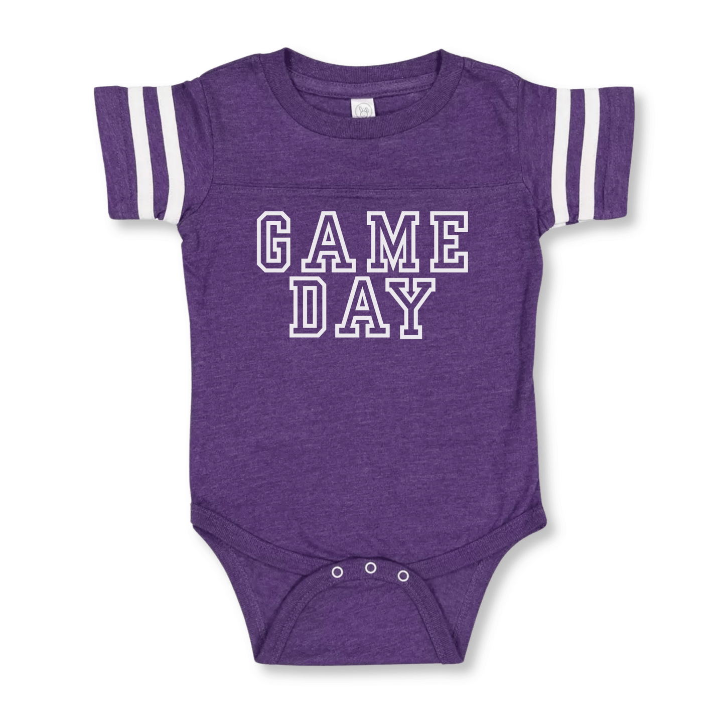 Baby Bodysuit | Football | Short Sleeves | Sizes 0-3m up to 18-24m | Game Day