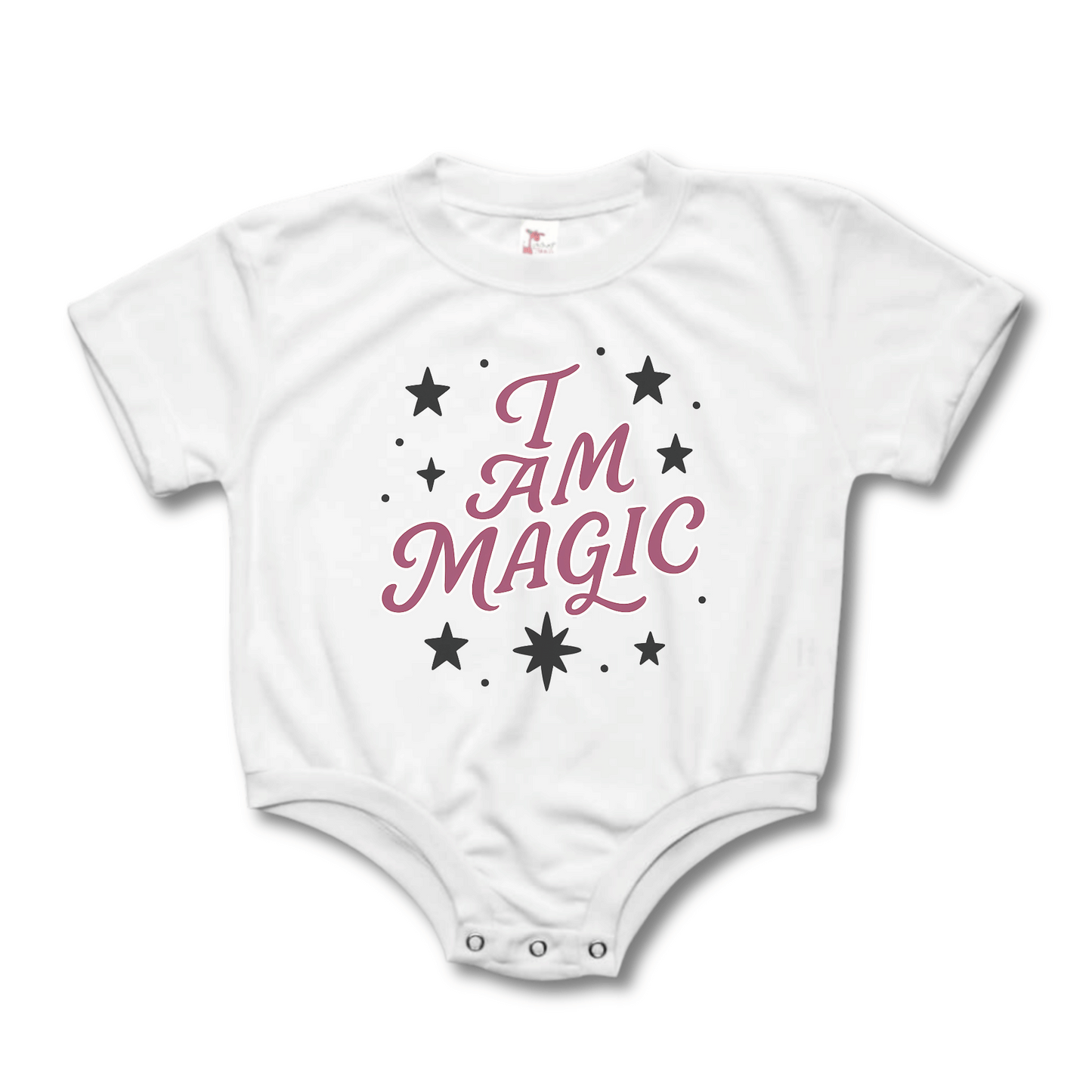 Halloween Baby Bubble Romper | Short Sleeves | Sizes 3-6m to 12-18m | I Am Magic