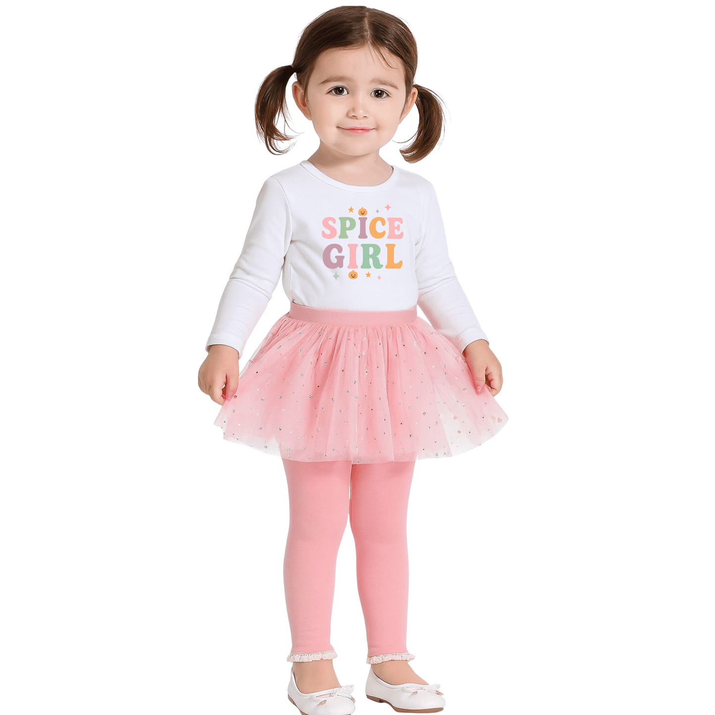Tutu Leggings | 2T to 5T | Pink Stars