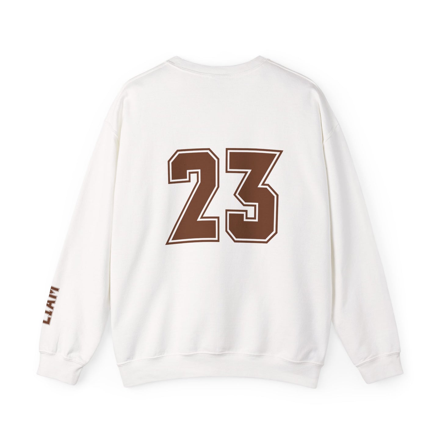 Football Mom Women's Personalized Heavy Blend™ Crewneck Sweatshirt