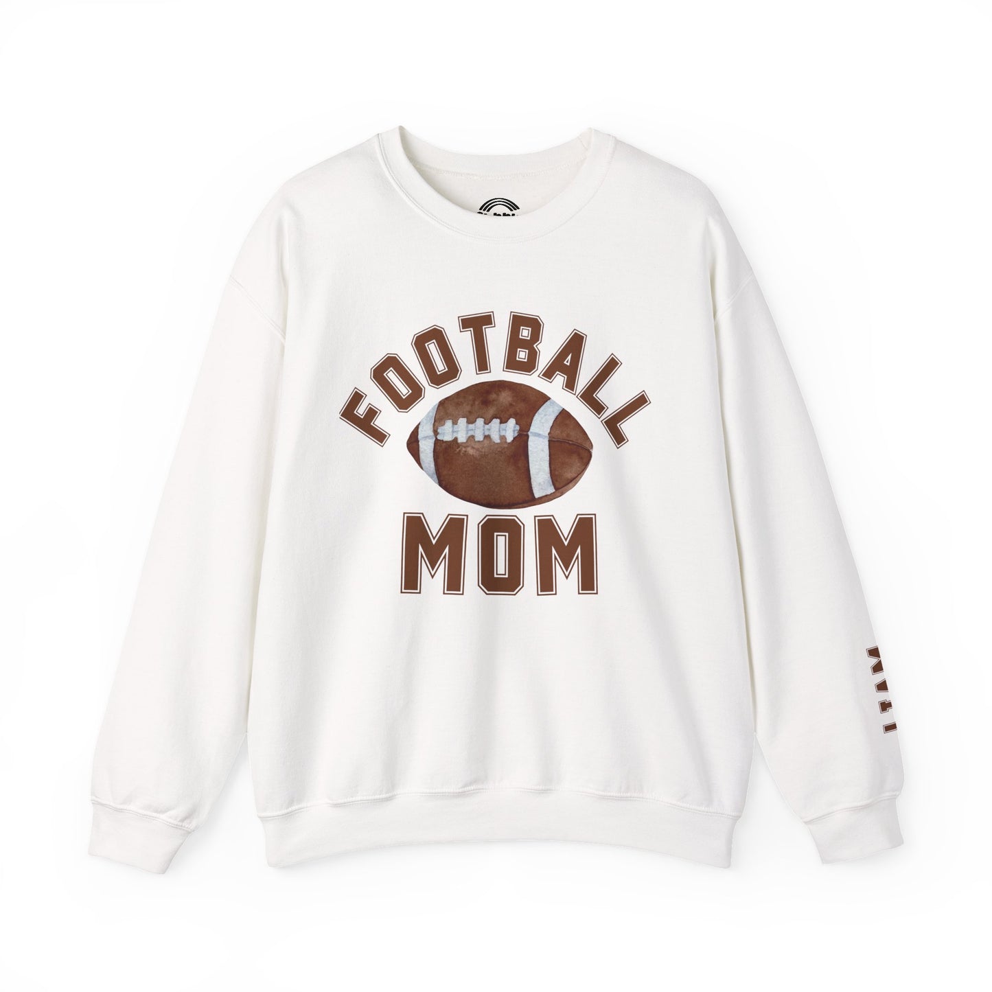 Football Mom Women's Personalized Heavy Blend™ Crewneck Sweatshirt
