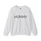 Hallowen Women's Unisex Heavy Blend™ Crewneck Sweatshirt | White, Ash, Pink | Mummy