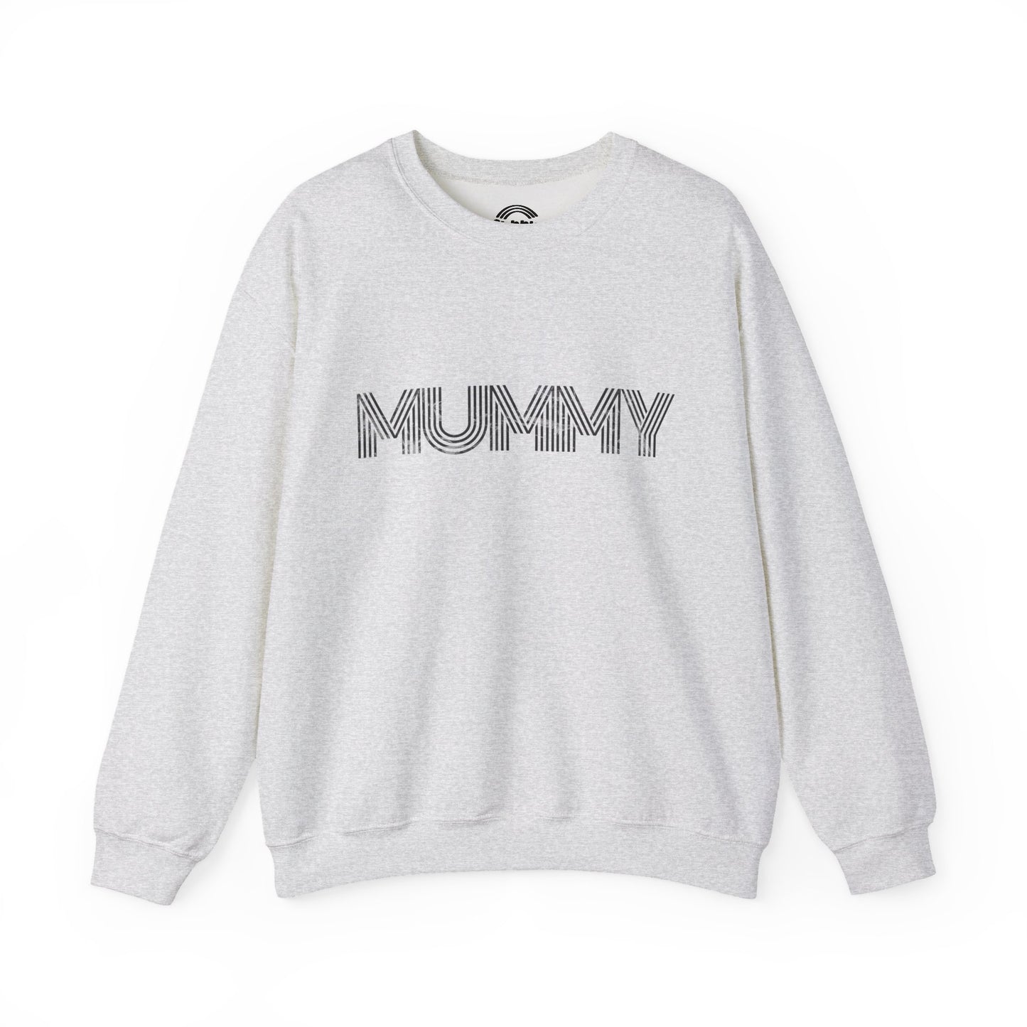 Hallowen Women's Unisex Heavy Blend™ Crewneck Sweatshirt | White, Ash, Pink | Mummy