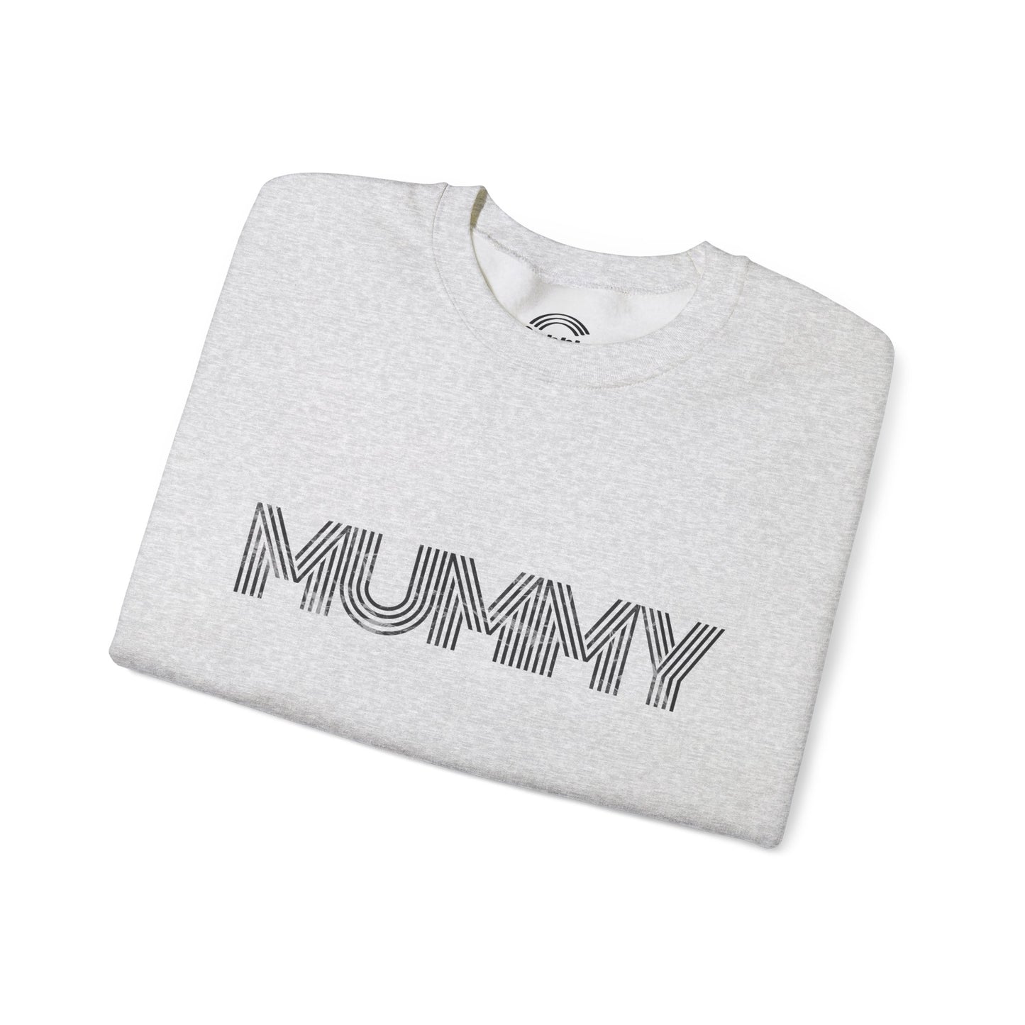 Hallowen Women's Unisex Heavy Blend™ Crewneck Sweatshirt | White, Ash, Pink | Mummy