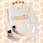 Baby & Toddler Romper | Girls & Boys | Unisex Fit | Long Sleeves | 100% Cotton | Sizes 0-3m up to 12-18m | Punkin | FINAL SALE