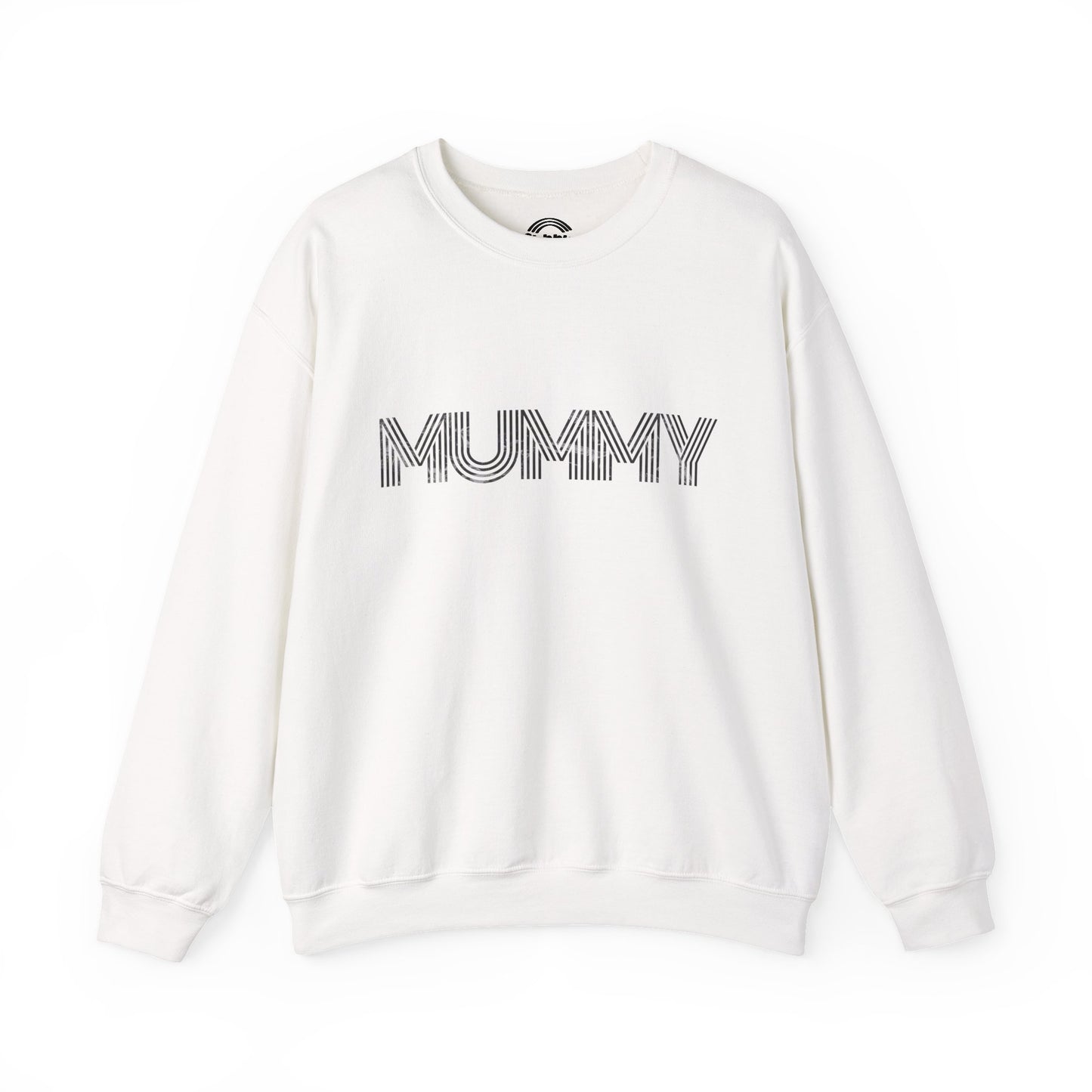 Hallowen Women's Unisex Heavy Blend™ Crewneck Sweatshirt | White, Ash, Pink | Mummy