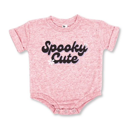 Baby & Toddler Romper | Halloween | Short Sleeves | Sizes 3-6m up to 12-18m | Spooky Cute | FINAL SALE
