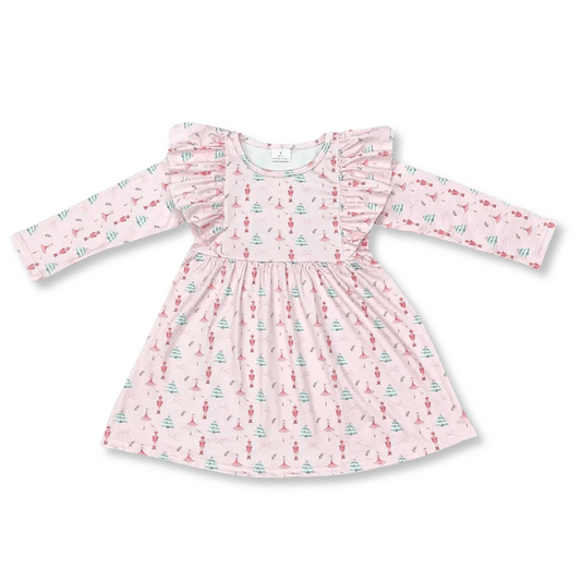 Baby & Toddler Dress | Sizes 6-12m  to 5/6T | Sugar Plum Fairies | FINAL SALE