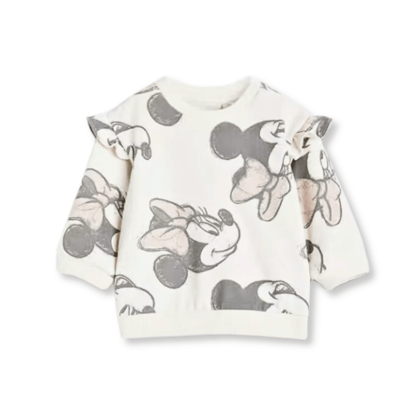 Toddler Pullover | 9-12m to 4T | Minnie Pink & Black | FINAL SALE