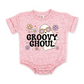 Baby & Toddler Romper | Halloween | Short Sleeves | Sizes 3-6m up to 12-18m | Groovy Ghoul | FINAL SALE