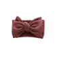 Baby Head Wrap | Large Bow | Waffle Knit | 3-12m+ | Chocolate Mocha | hwb3 | FINAL SALE