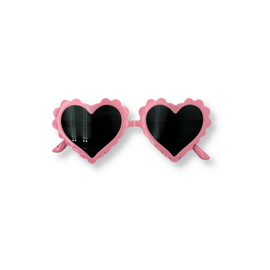 Toddler Sunglasses | Size 2-10Y | Pink Hearts | FINAL SALE