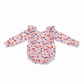 Baby Bubble Romper | 3-6m to 2T | Valentine's Hearts | FINAL SALE
