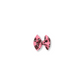 Baby & Toddler Bow | Clip in Hairbow | Handmade Bullet Bow | Small Bow | Pink Footballs | FINAL SALE