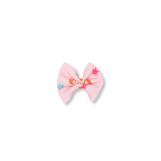 Baby & Toddler Bow | Clip in Hairbow | Handmade | Medium Bow | USA | mdclip