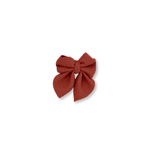 DOORBUSTER! Sailor Bow | Clip in Hairbow | Handmade Bullet Bow | Small Bow | Pumpkin | FINAL SALE