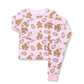 Toddler Bamboo Pajamas Two-piece | Christmas | Sizes 2T to 5T | Gingerbread Girlies | FINAL SALE