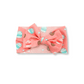 Baby Head Wrap | Handmade Bow | Milk & Cookies | FINAL SALE | chsb