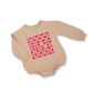 Baby & Toddler Romper | Organic Cotton | Love You Mean It | Beige | clsb