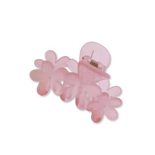 Mama Claw Clip | Frosted Pink Daisies | mclip