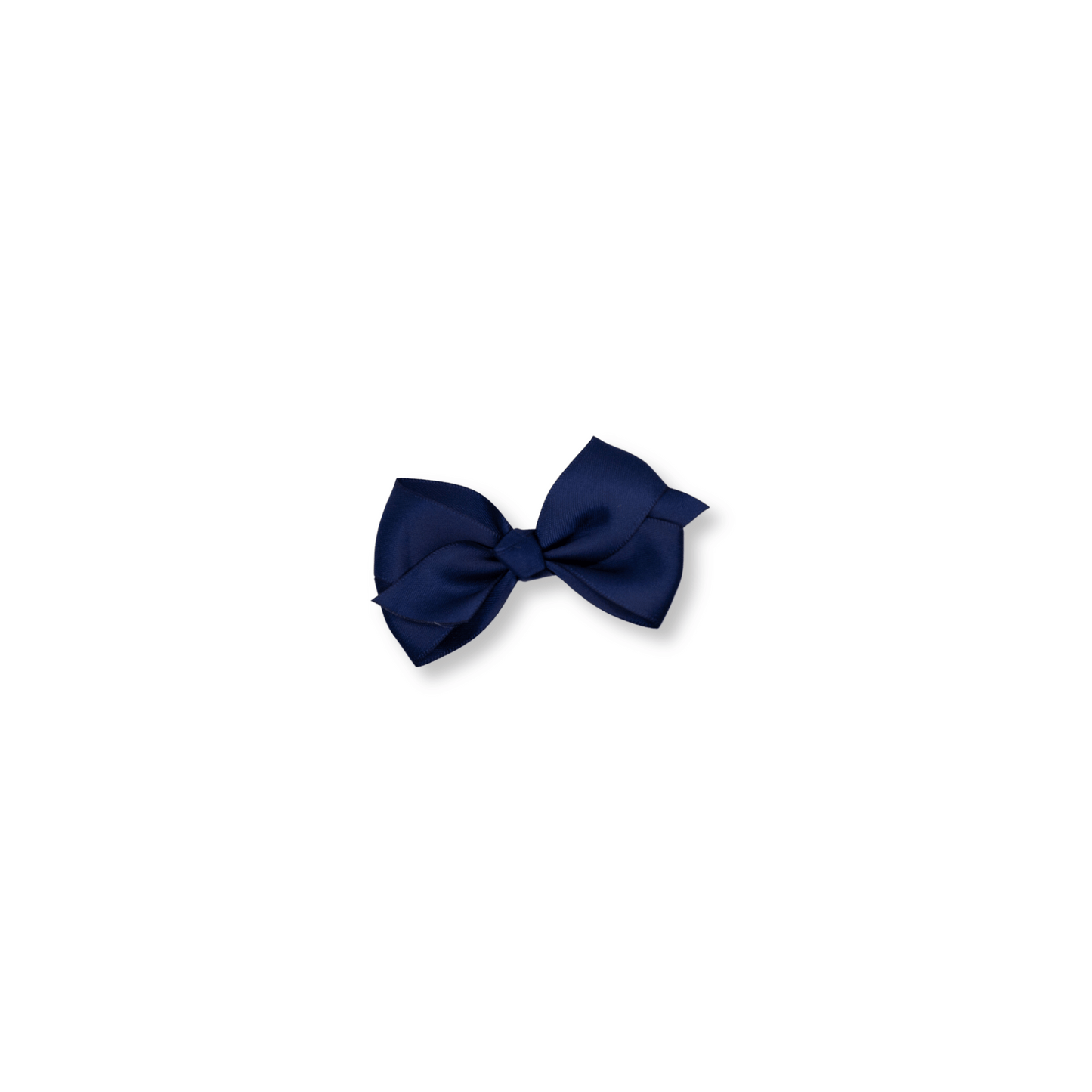 Baby Bow | Clip in Hairbow | Gameday Navy