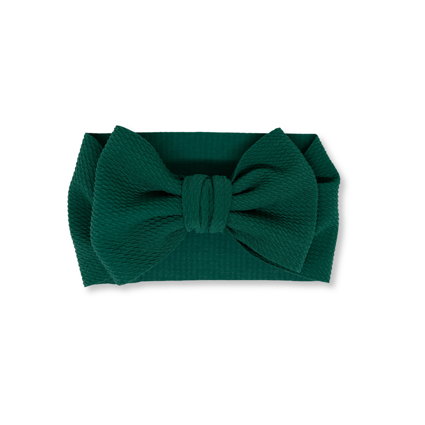 Baby Headband | Head Wrap | Handmade Bow | Gameday Green