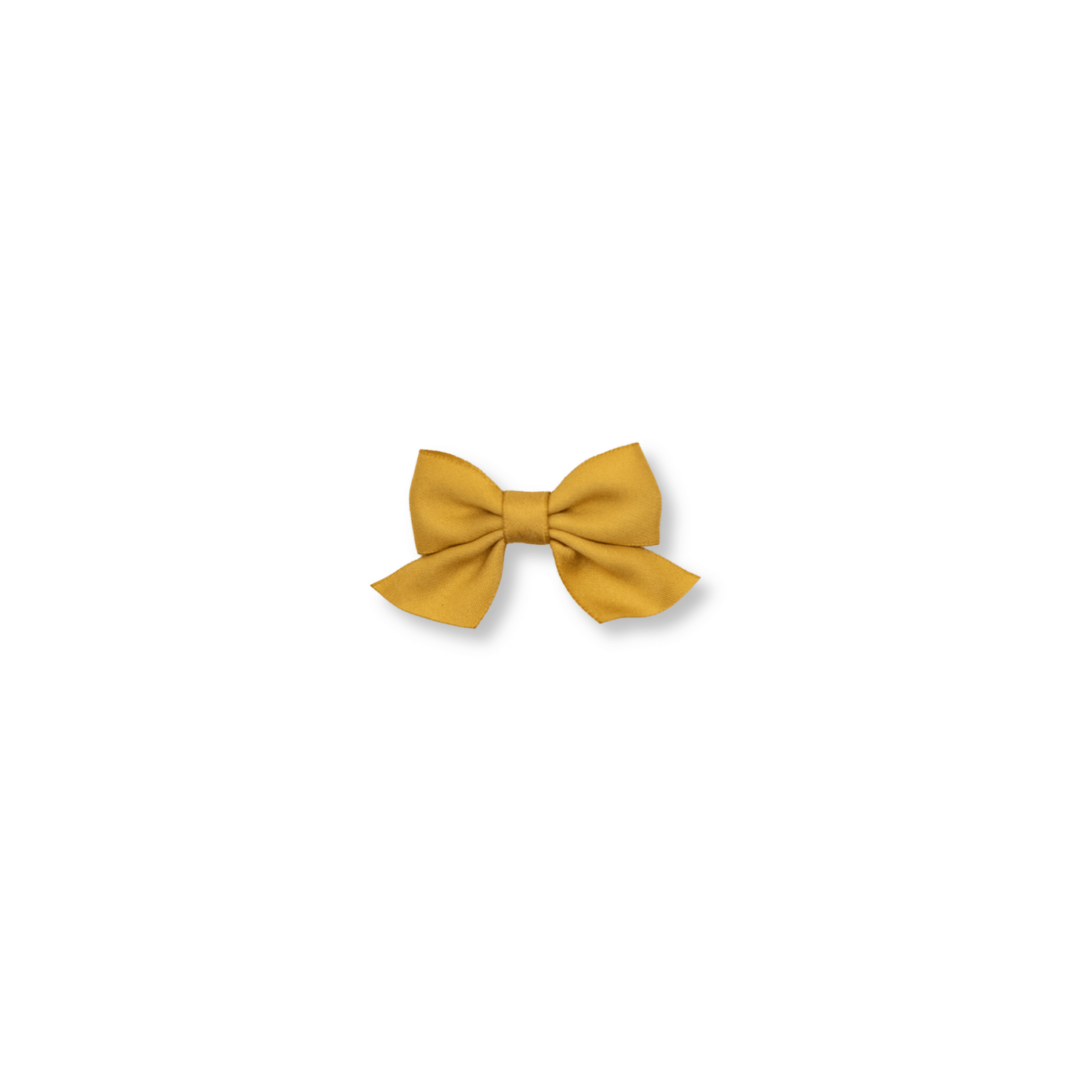 Baby Bow | Clip in Hairbow | Gameday Yellow