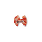 Baby Bow | Clip in Hairbow | Gameday Orange Plaid