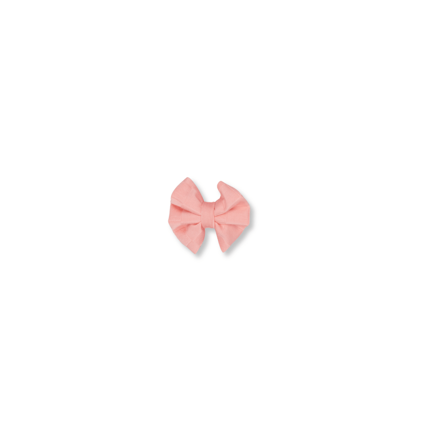 Baby & Toddler Bow | Clip in Hairbow | Handmade | Small Bow | Two-tone Checkerboard | Pink | ssclip