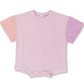 Baby & Toddler Romper | Cotton | Colorblock | Pink