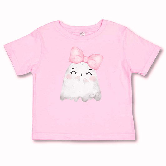 Halloween Toddler T-shirt | Cotton | Sizes 2T to 5T | Cute Ghost | FINAL SALE