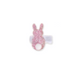 Baby & Toddler Bow | Clip in Hairbow | Pink Glitter Bunny