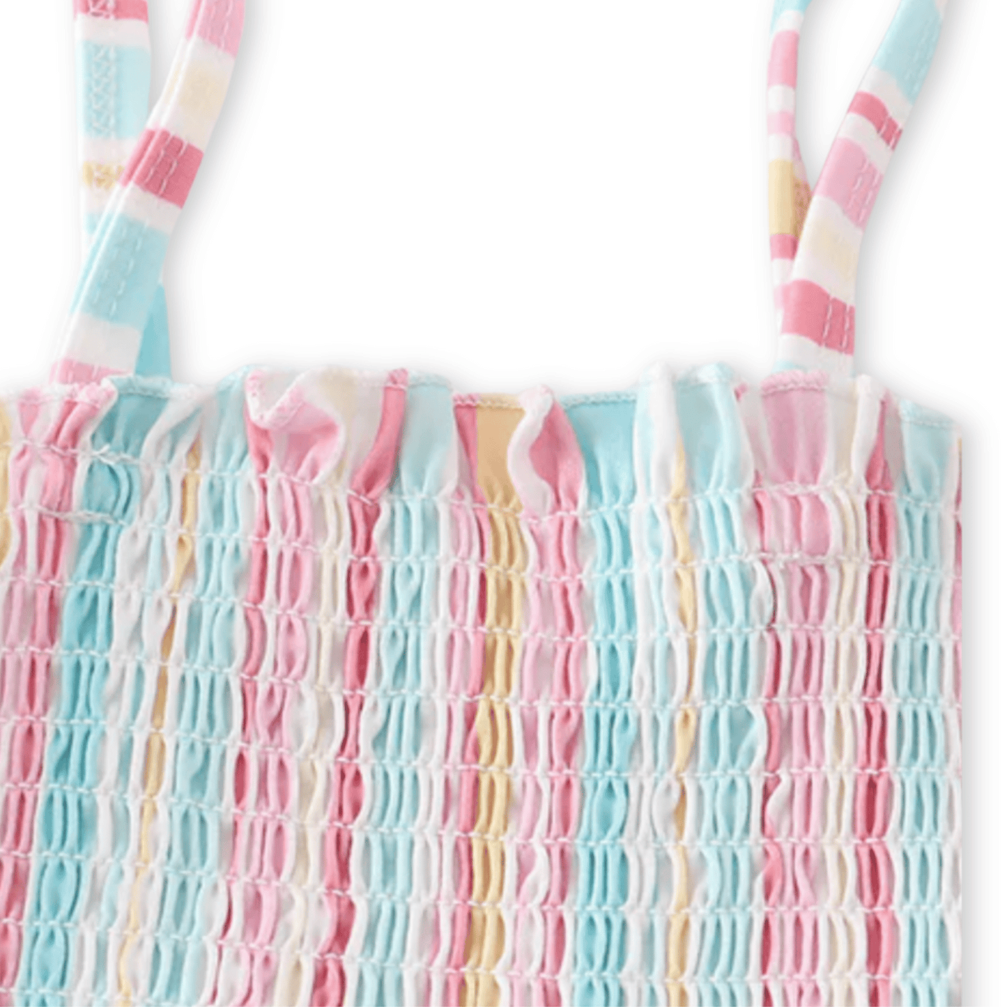 Dress | 3T to 6Y | Pastel Stripes