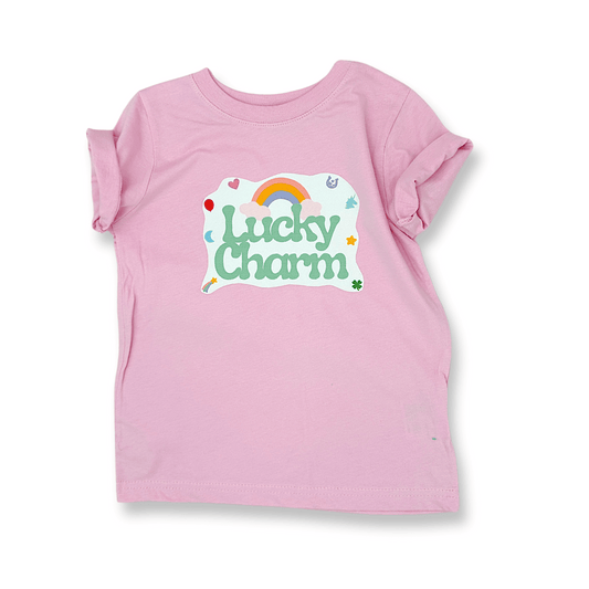 St. Patrick's Day Toddler T-shirt | Sizes 2T to 5/6T | Lucky Charm | FINAL SALE