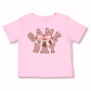 Football Toddler T-shirt | Sizes 2T to 5T | Pink | Game Day Bow