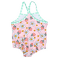 Toddler Swimsuit | One-Piece | Sizes 2T-4T | Runs a Little Big | Strawberries & Daisies
