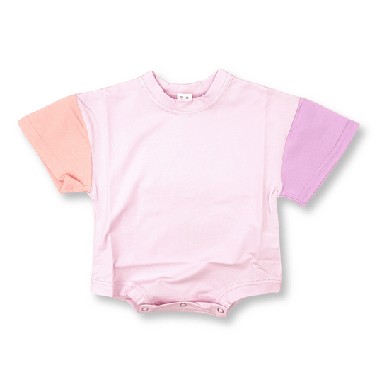 Baby Bubble Romper | Colorblock
