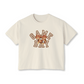 Football Women's Boxy Tee | Team Colors | Game Day Bow