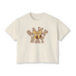 Football Women's Boxy Tee | Team Colors | Game Day Bow