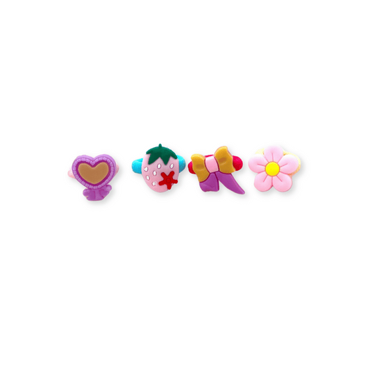 Hair Ties Set of 4 | Summer Fun