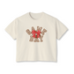 Football Women's Boxy Tee | Team Colors | Game Day Bow